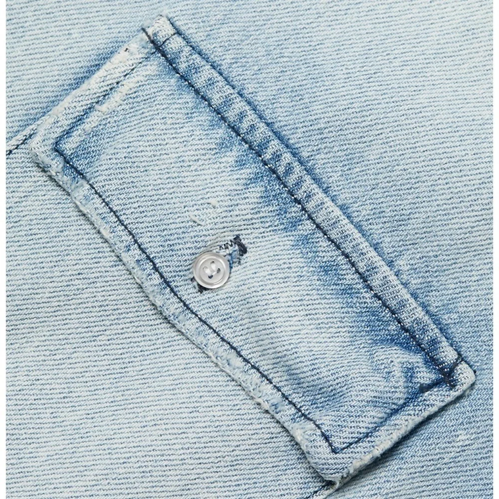 NSF Busy Boyfriend Denim Shirt​​ - Picture 8 of 8